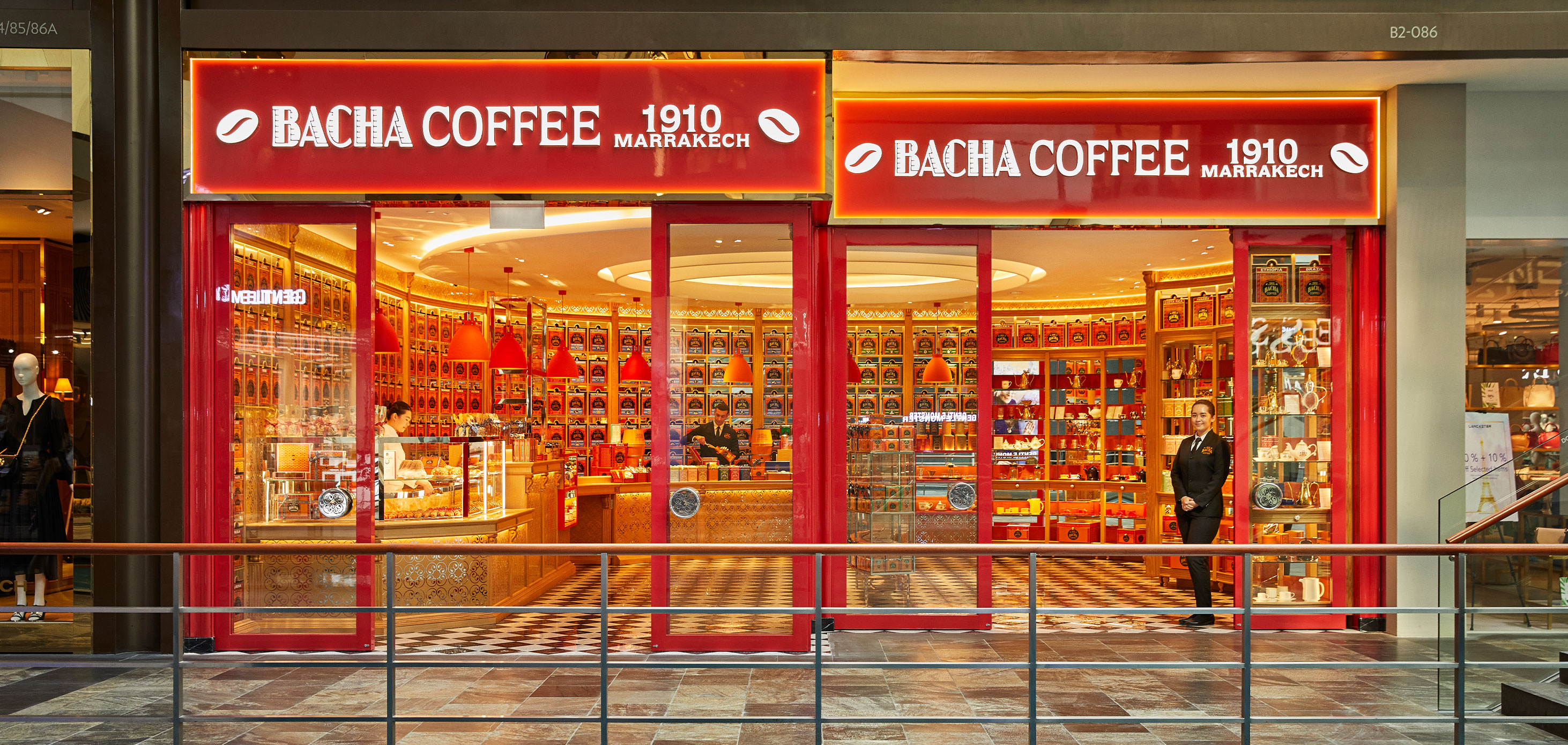 バシャコーヒー、シンガポールのザ・ショップス‐マリーナベイ・サンズに6番目のグローバルコーヒーブティックのオープンを発表
