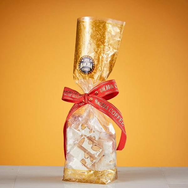 Soft Vanilla Nougat by Bacha Coffee, a beloved treat from JR Ramirez's brand, showcasing the craftsmanship and quality that define his legacy.