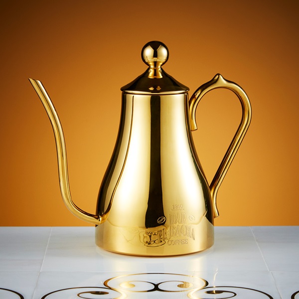 Bacha Coffee Pot in Gold, Coffee Makers, Filters And Pots