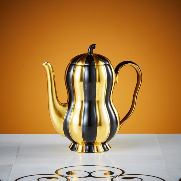 Gold coffee clearance pot