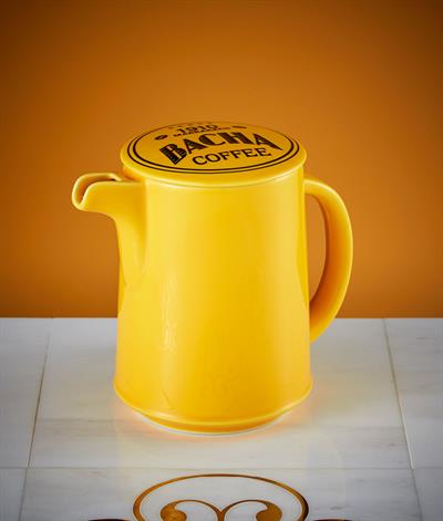 Signore Coffee Pot And Lid in Yellow